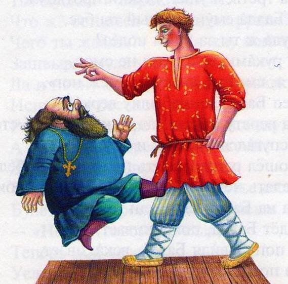 Пушкин сказка о попе и работнике его Балде