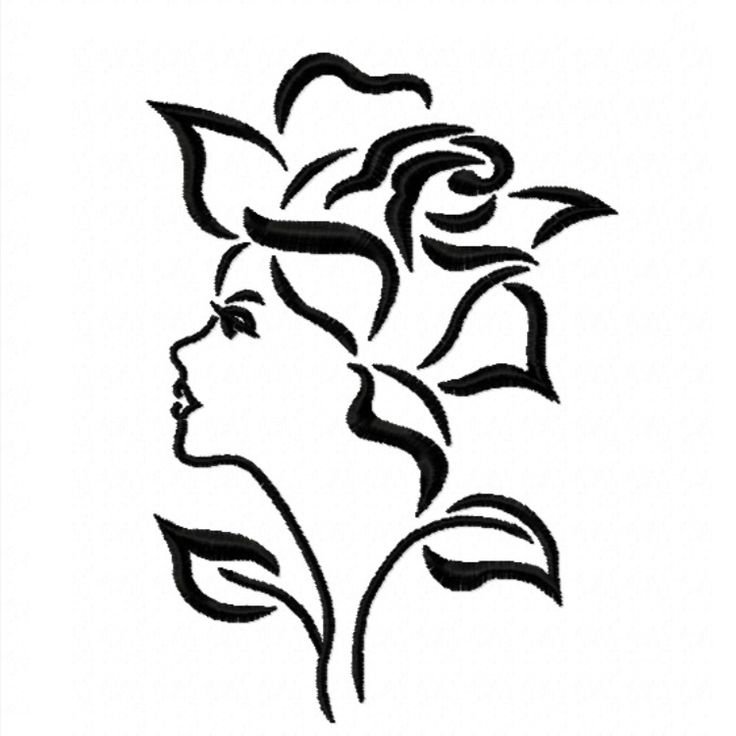 Трафаретные рисунки