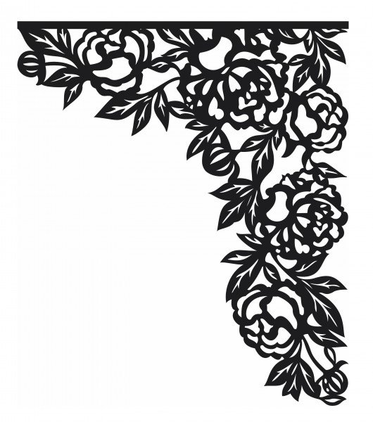 Узор для ламбрекена