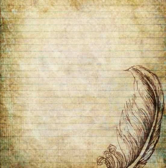 Старинный лист