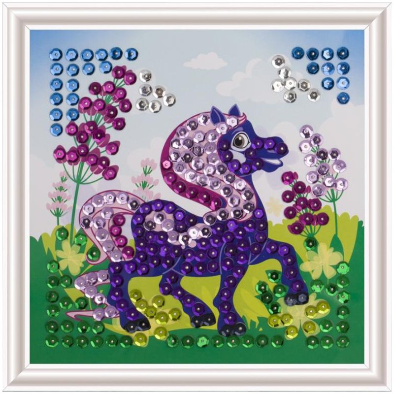 Картина из пайеток