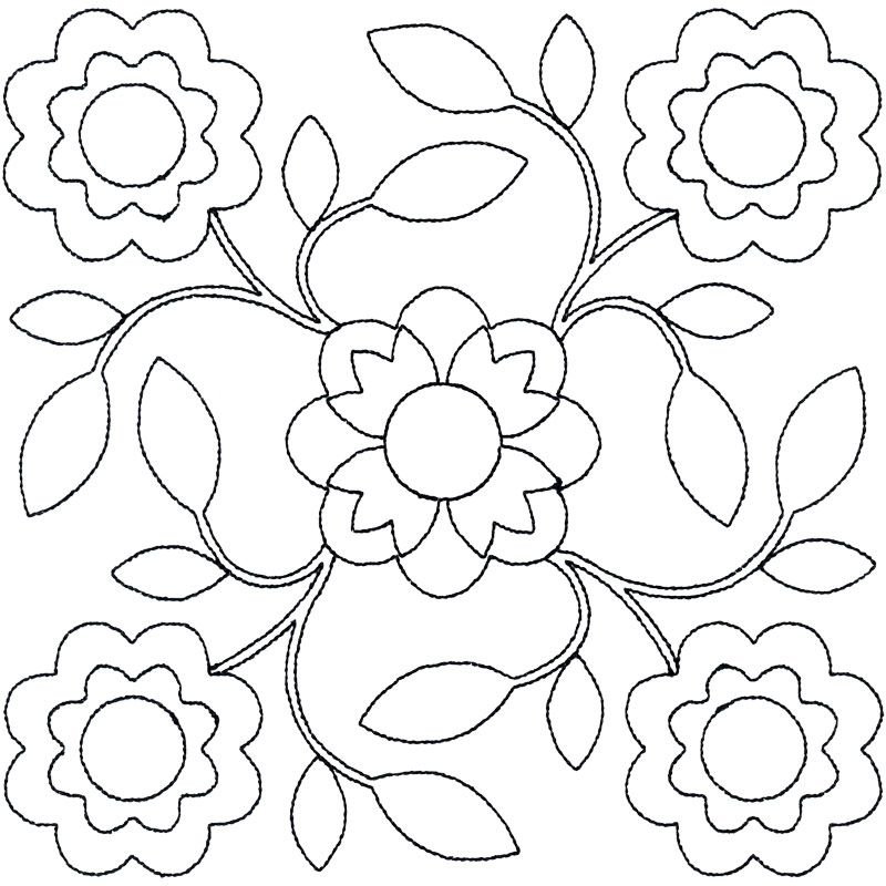 Трафареты для аппликаций из ткани