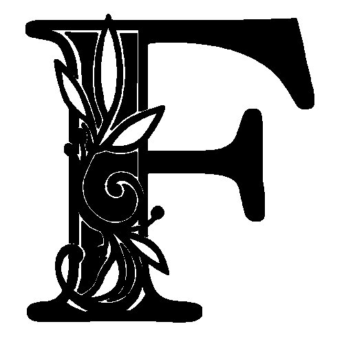 Стилизованная буква ф