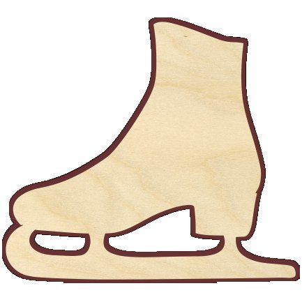 Шаблон коньков