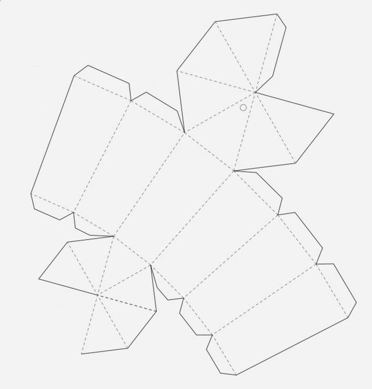 Объемные фигуры избумаи