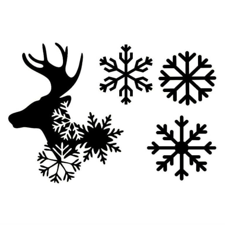 Снежинки трафареты для вырезания на окна