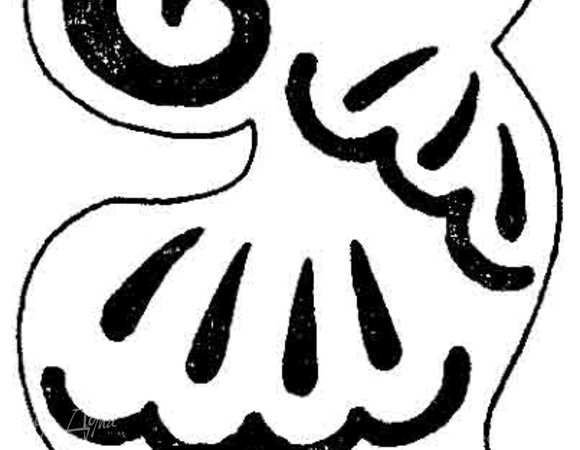 Козули трафареты