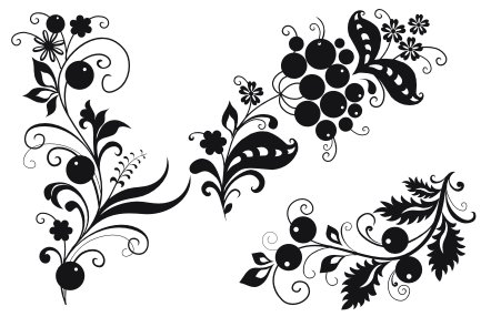 Хохломские узоры