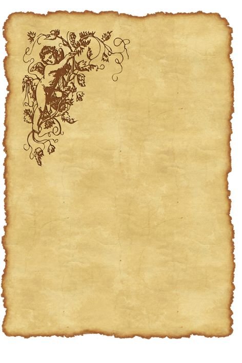 Красивый лист бумаги