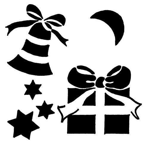 Трафареты для искусственного снега