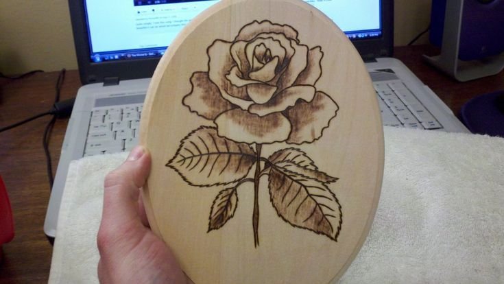 Выжигание по дереву подарок