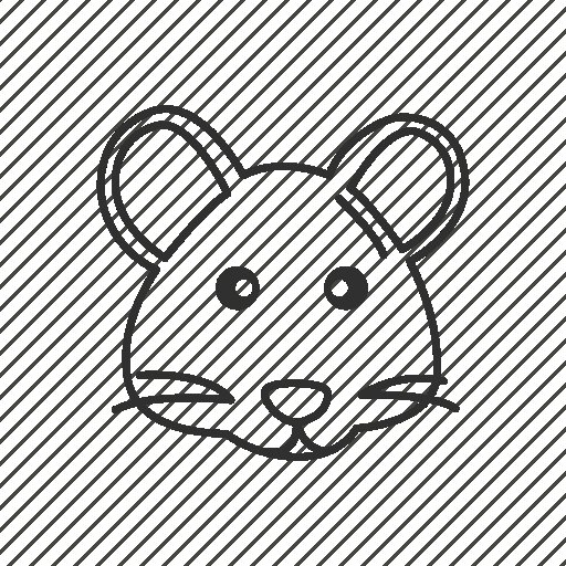 Маска мышки раскраска