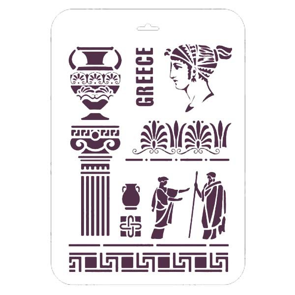 Греческие трафареты