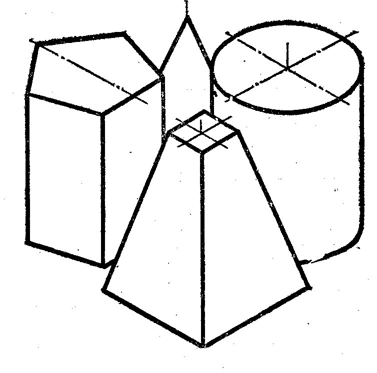Чертить объемные фигуры