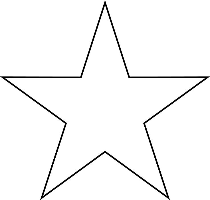 Звезда рисунок
