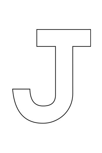 Трафарет английских букв для вырезания