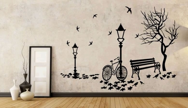 Трафареты для росписи стен