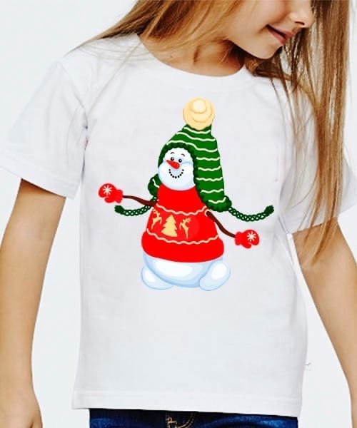 Новогодние майки для детей