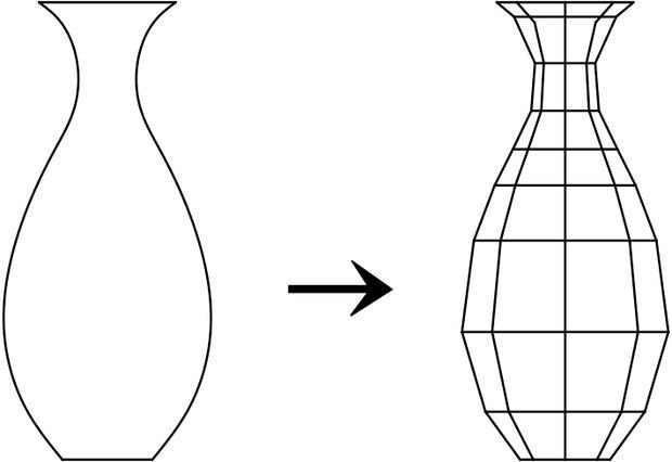 Вазы для аппликации