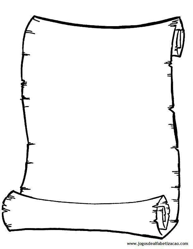 Свиток черно белый