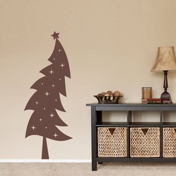 Новогодние украшения на стену