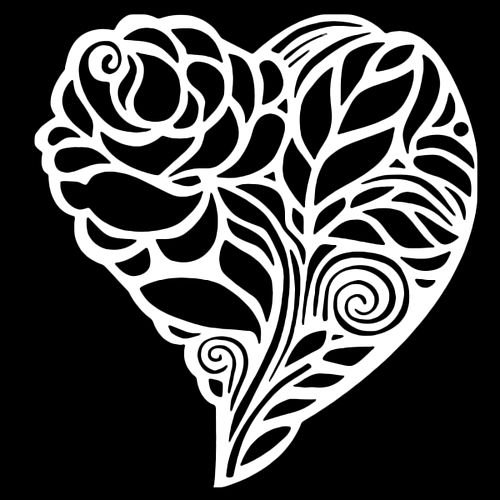 Трафареты узоров для вырезания