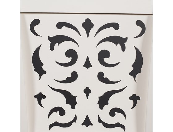 Стул Siena sa-SC Ivory White ткань антично коричневая 004-3