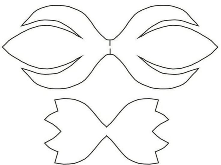 Схемы бантиков из фоамирана