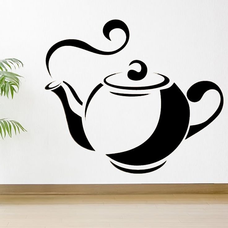 Трафареты для кухни на стену