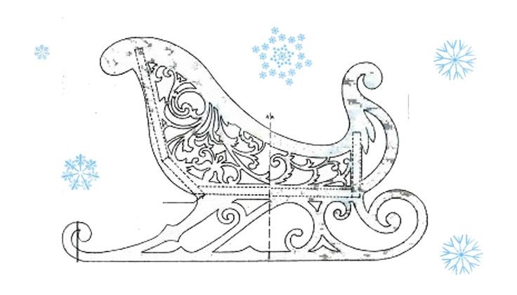 Сани "Деда Мороза"