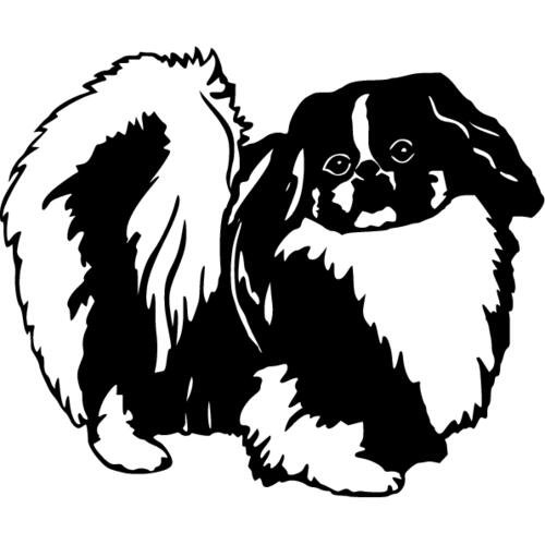 Трафарет Пекинес