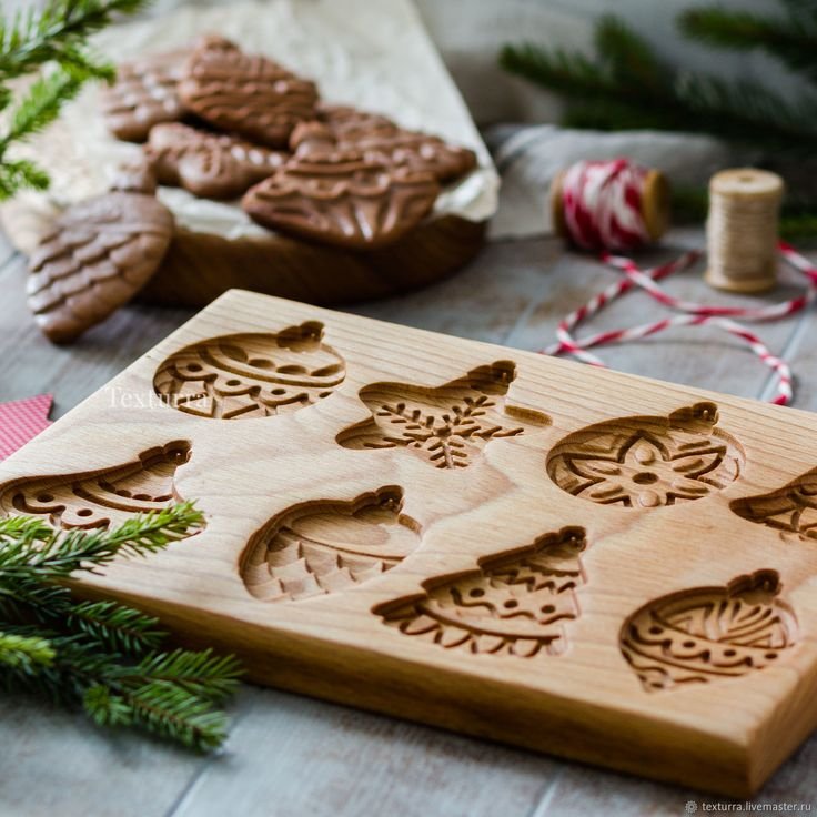 Пряничные формы деревянные