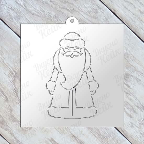 Трафареты для печенья дед Мороз