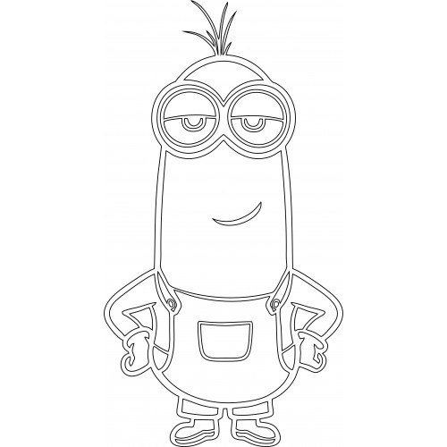 Миньоны шаблоны для рисования