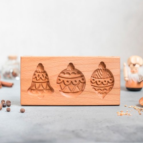 Деревянные формочки для печенья