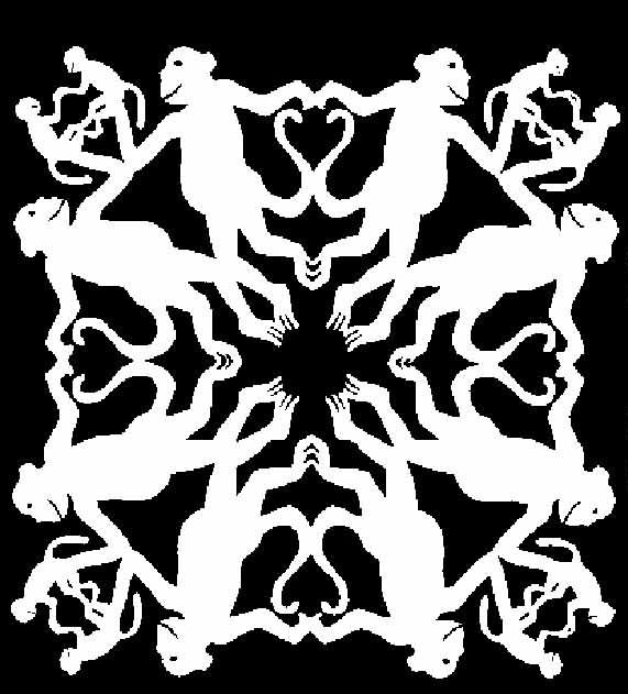 Снежинки в виде животных