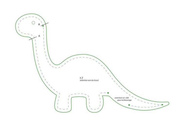 Игрушки из фетра динозавры