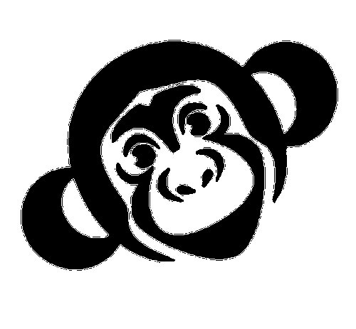 Обезьяна шаблон