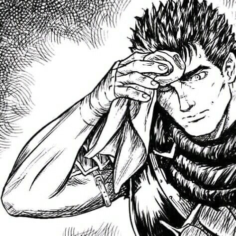 Гатс Берсерк Манга