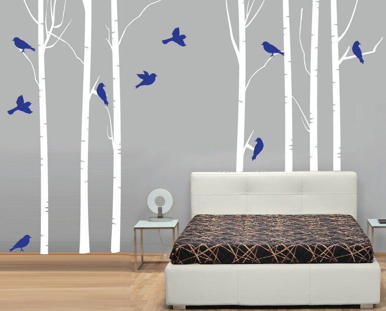 береза на стену