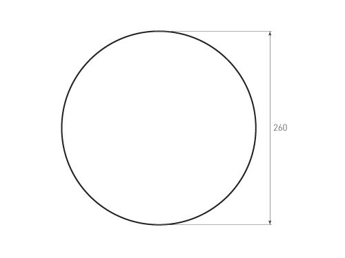 Трафарет круги