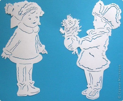 Вытынанки дети