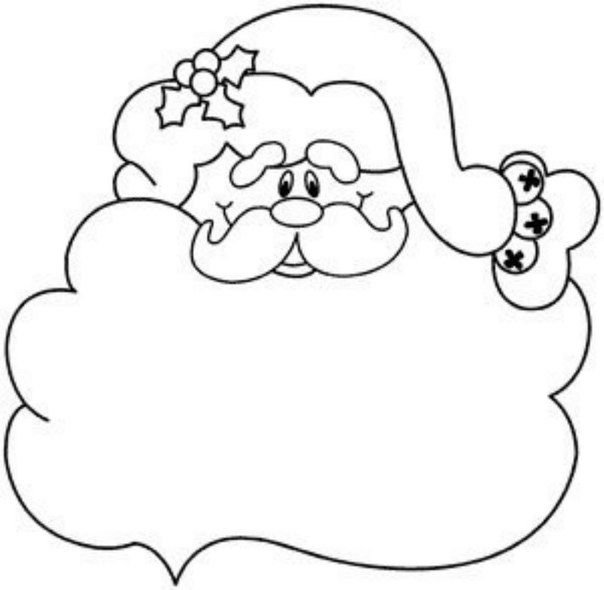 Трафареты для имбирных пряников дед Мороз