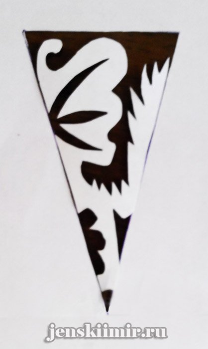 Снежинки трафареты для юбочки