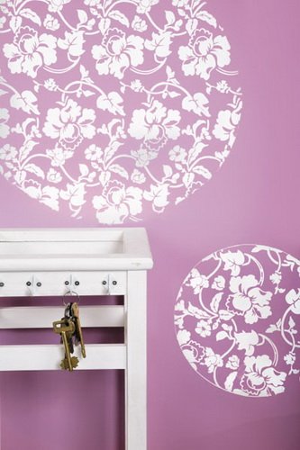 Трафареты для декора стен