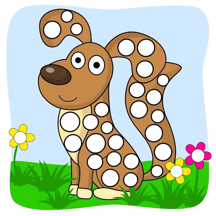 Шаблоны для пластилинографии для детей 2-3 лет шаблоны