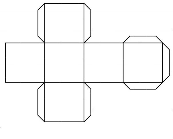 Развертка кубика