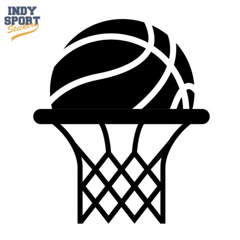 Баскетбольная корзина трафарет