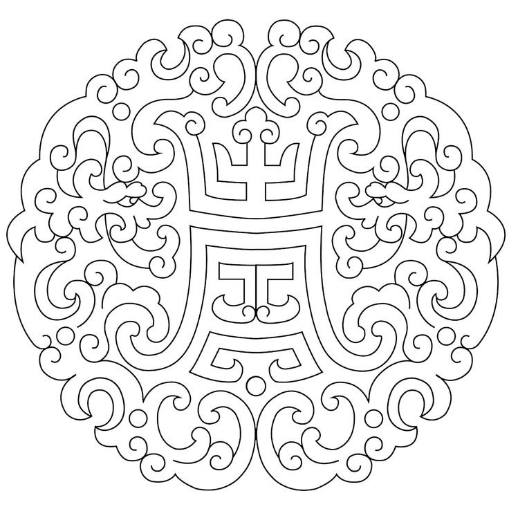 Улзы Бурятский орнамент