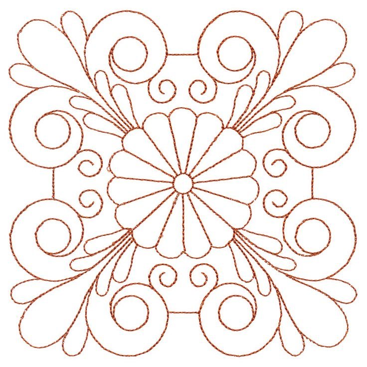 Джутовая филигрань татарский орнамент